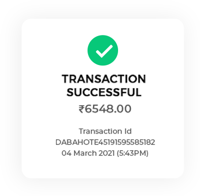 Transaction Successful