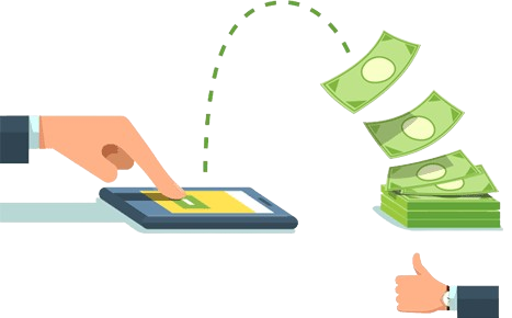 Domestic Money Transfer API Illustration